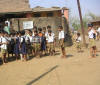 Level school ground on which to play, requested by girl last year