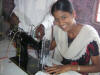 Sewing student
