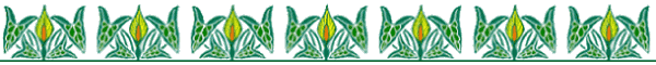 line of lilies