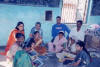 Adult literacy students with teachers