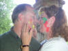 Couple kissing