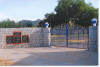Main gate of G. V. Naidu School compound